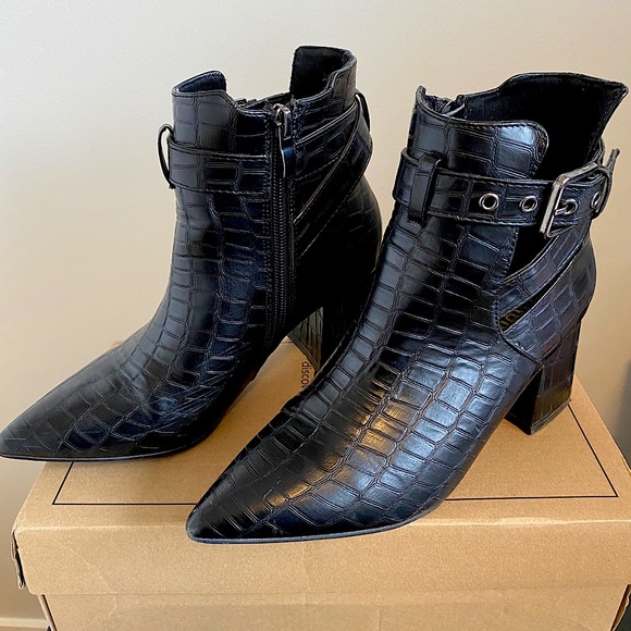 ASOS Wide heel ankle boot - Picture 4 of 9